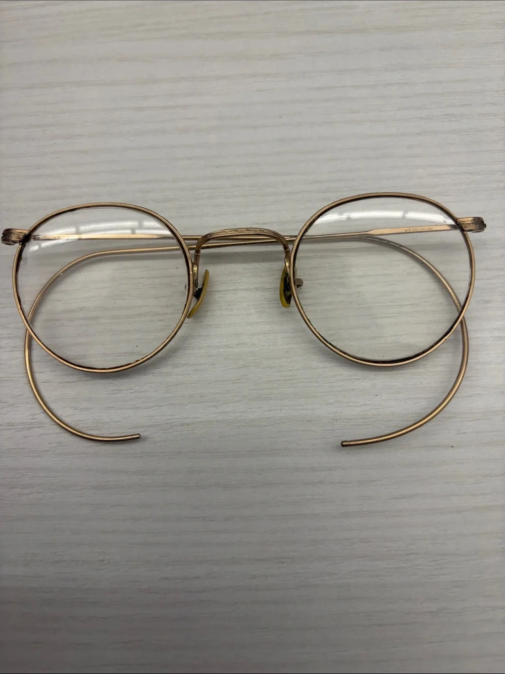 Vintage Round 12K Gold Filled Women's Eyeglasses